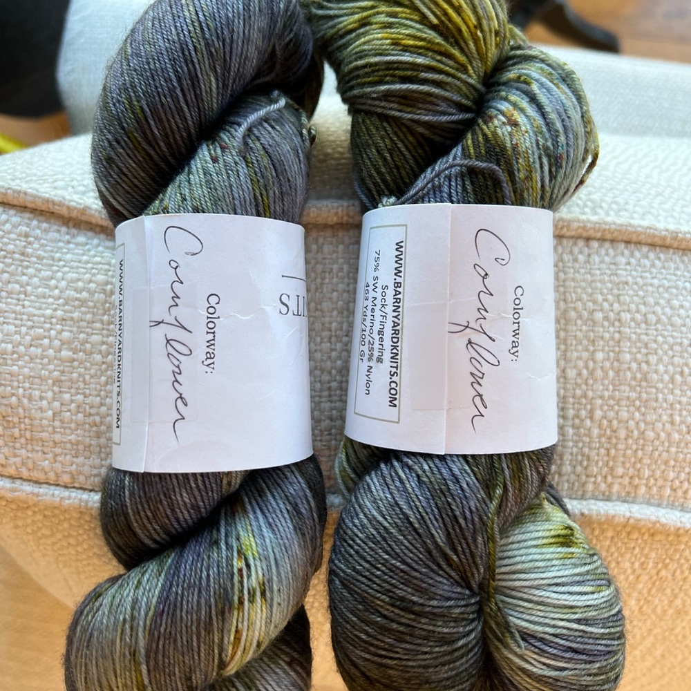 Barnyard knits fingering